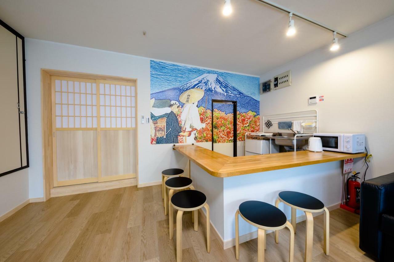 Villa The Road To Mt.Fuji Fujiyoshida Exterior foto